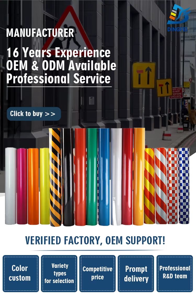 Commercial Grade Reflecting Reflective Sheeting