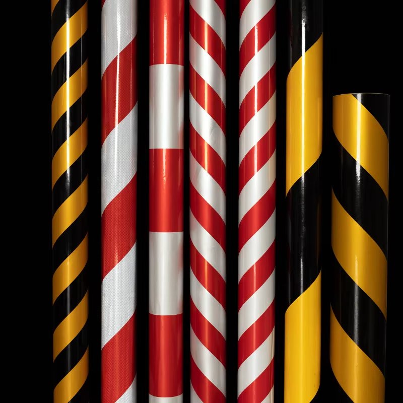 two-color outdoor advertising reflective film