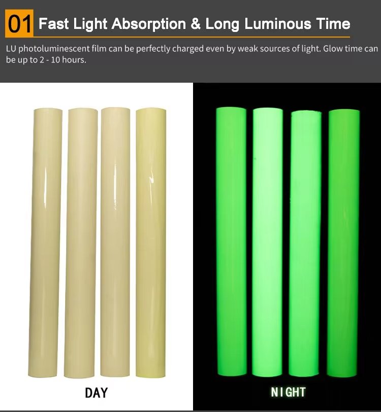 Luminous DTF film roll