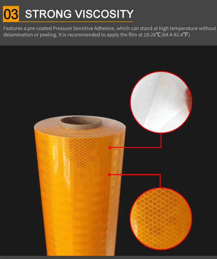 HIP reflective vinyl for traffic signs