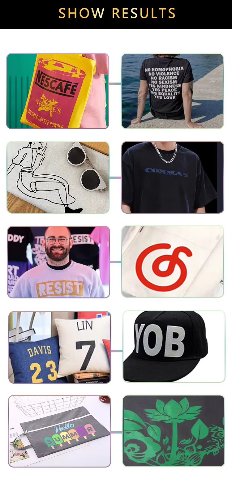 Custom Textile Matte PU Mirror HTV Film