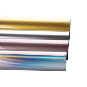 PU Soft Metal Foil HTV for DIY Apparel Crafts
