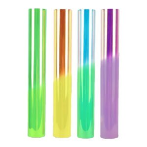 Dual-effect Holographic Glow in the Dark HTV for T-shirts